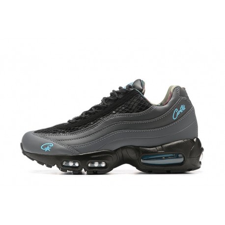 Nike Air Max 95 TT Herren Aegean Storm Grau Schwarz Schuhe FB2709 002