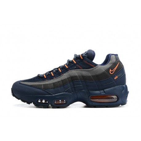 Nike Air Max 95 TT Herren Schwarz Blau Schuhe CW7477 400