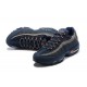 Nike Air Max 95 TT Herren Schwarz Blau Schuhe CW7477 400