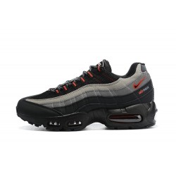 Nike Air Max 95 TT Herren Schwarz Grau Rot Schuhe CW7477 001