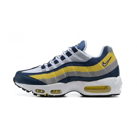 Nike Air Max 95 TT Herren Blau Gelb Schuhe CZ0191 400