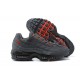 Nike Air Max 95 TT Herren Grau Rot und Schwarz Schuhe