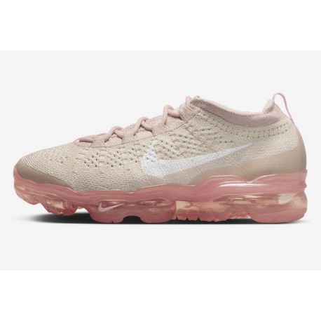 Nike Air VaporMax 2023 Flyknit Damen Oatmeal Rosa DV6840 101 Schuhe