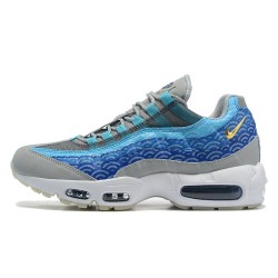 Nike Air Max 95 TT Herren Blau Grau Weiß Schuhe CW7992 001