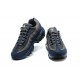 Nike Air Max 95 TT Herren Grau Blau und Schwarz Schwarz Schuhe DA1504 400