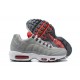 Nike Air Max 95 TT Herren Grau Weiß und Rot Schuhe