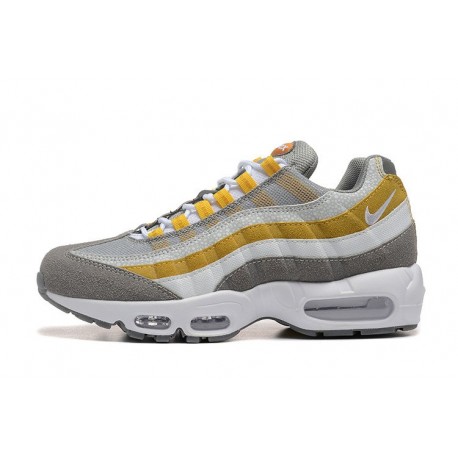 Nike Air Max 95 TT Herren Grau Gelb Weiß Schuhe DM0011 010