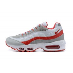 Nike Air Max 95 TT Herren Weiß Rot und Grau Schuhe