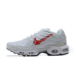 Nike Air Max Plus Tn Herren Weiß Rot CU3454 100 Schuhe