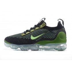 Nike Air VaporMax 2021 Flyknit Damen/Herren Schwarz Grün DQ7640 001 Schuhe