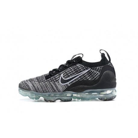 Nike Air VaporMax 2021 Flyknit Damen/Herren Schwarz Grau DH4088 003 Schuhe