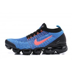 Nike Air VaporMax Flyknit 3 Damen/Herren Schwarz Blau Schuhe AJ6900 015