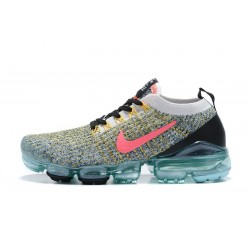 Nike Air VaporMax Flyknit 3 Damen/Herren Schwarz Grün Schuhe AJ6910 104