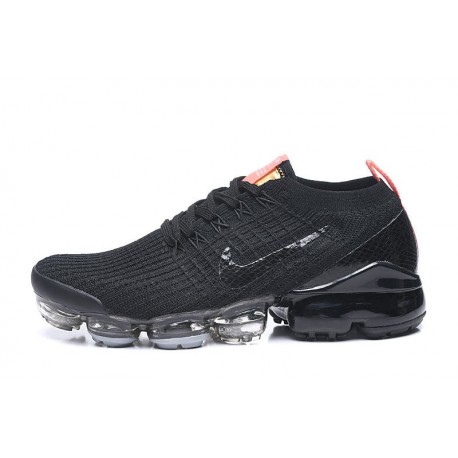 Nike Air VaporMax Flyknit 3 Damen/Herren Schwarz Orange Schuhe