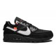 Nike Air Max 90 Off-White Schwarz AA7293001 Sportschuhe