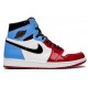 Jordan 1 Retro High Fearless UNC Chicago CK5666100 Basketballschuhe