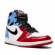 Jordan 1 Retro High Fearless UNC Chicago CK5666100 Basketballschuhe