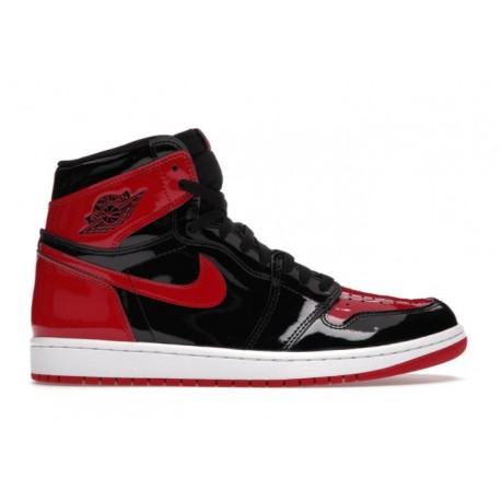 Jordan 1 Retro High OG Patent Bred 555088063 Basketballschuhe