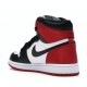 Jordan 1 Retro High Satin Black Toe Damen CD0461016 Basketballschuhe